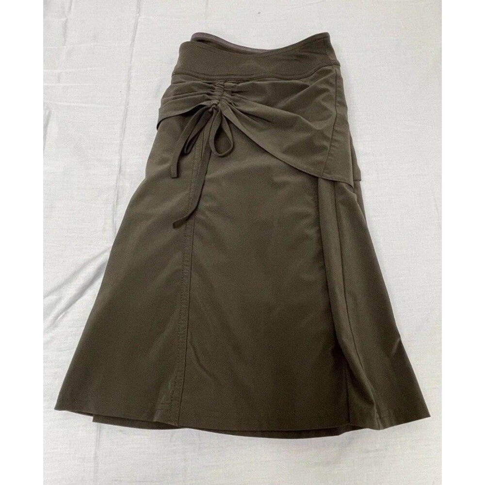 Athleta Wherever Skort Women's Olive Green size 8 - Picture 5 of 10
